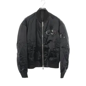 Pre-owned Dior Nylon Small Leather Goods Bomber Jacket