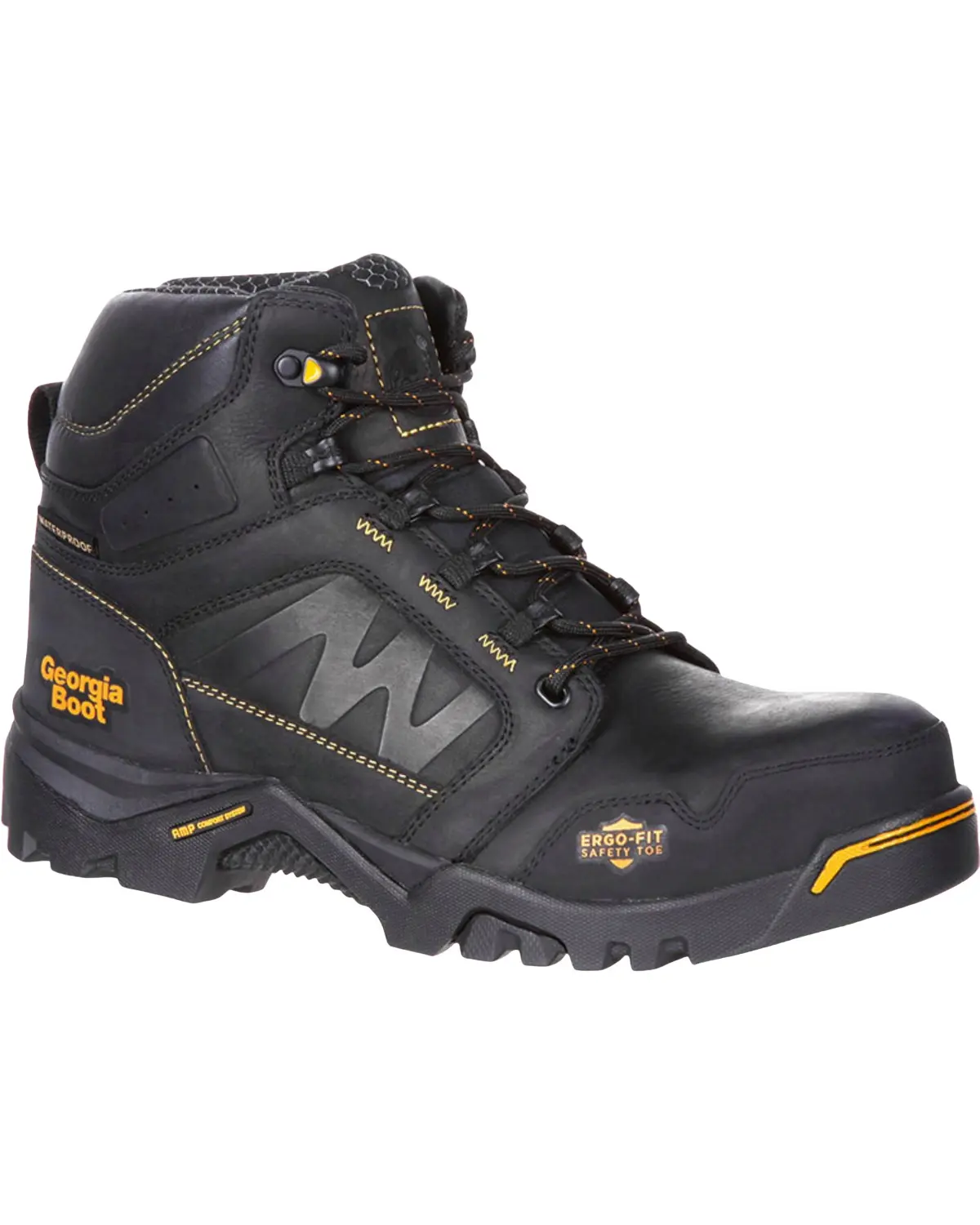 Georgia Boot Men's Men'S Amplitude Waterproof 6" Composite Toe - Gb00130