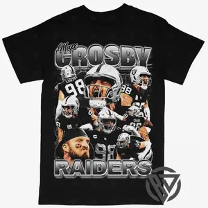 Maxx Crosby T-Shirt Raiders Football, Gift For Football Fan