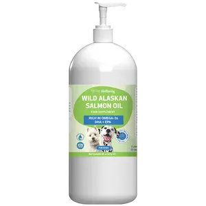 Wild Alaskan Salmon Oil - Omega-3s for Skin Health in Dogs