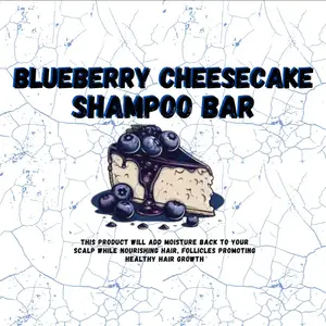Blueberry Cheesecake Shampoo Bar For 360 Waves