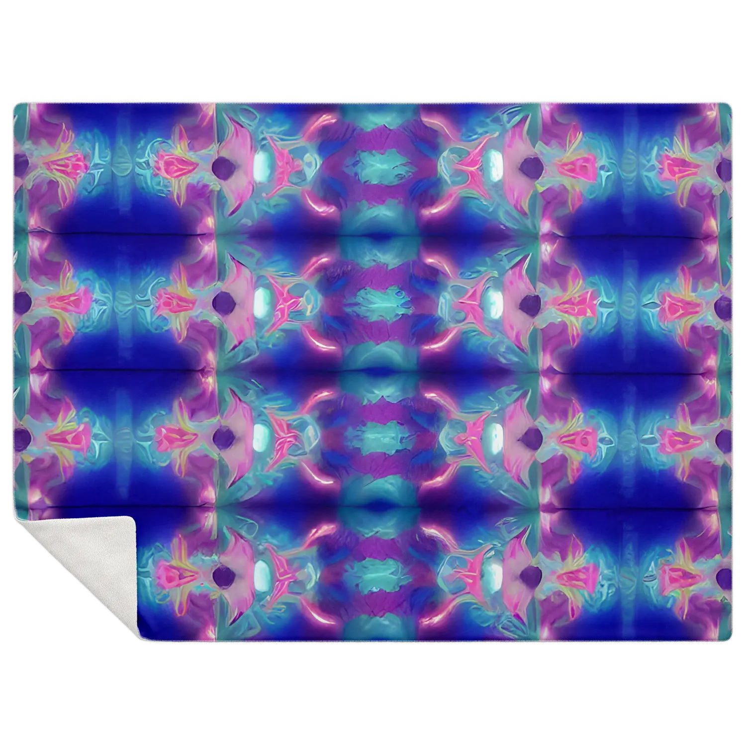Vaporwave Dreams Microfleece Blanket