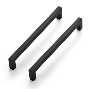 Ravinte 8 Inch Kitchen Square Cabinet Handles Cabinet Pulls Drawer Pulls Kitchen Cabinet Hardware Kitchen Handles for Cabinets Cupboard Handles Drawer Handles