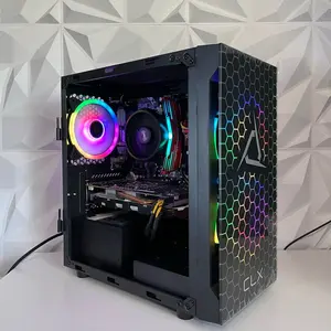 GTX 1060 6GB, Ryzen 5 2600, 8GB RAM | Black RGB Gaming Computer/PC