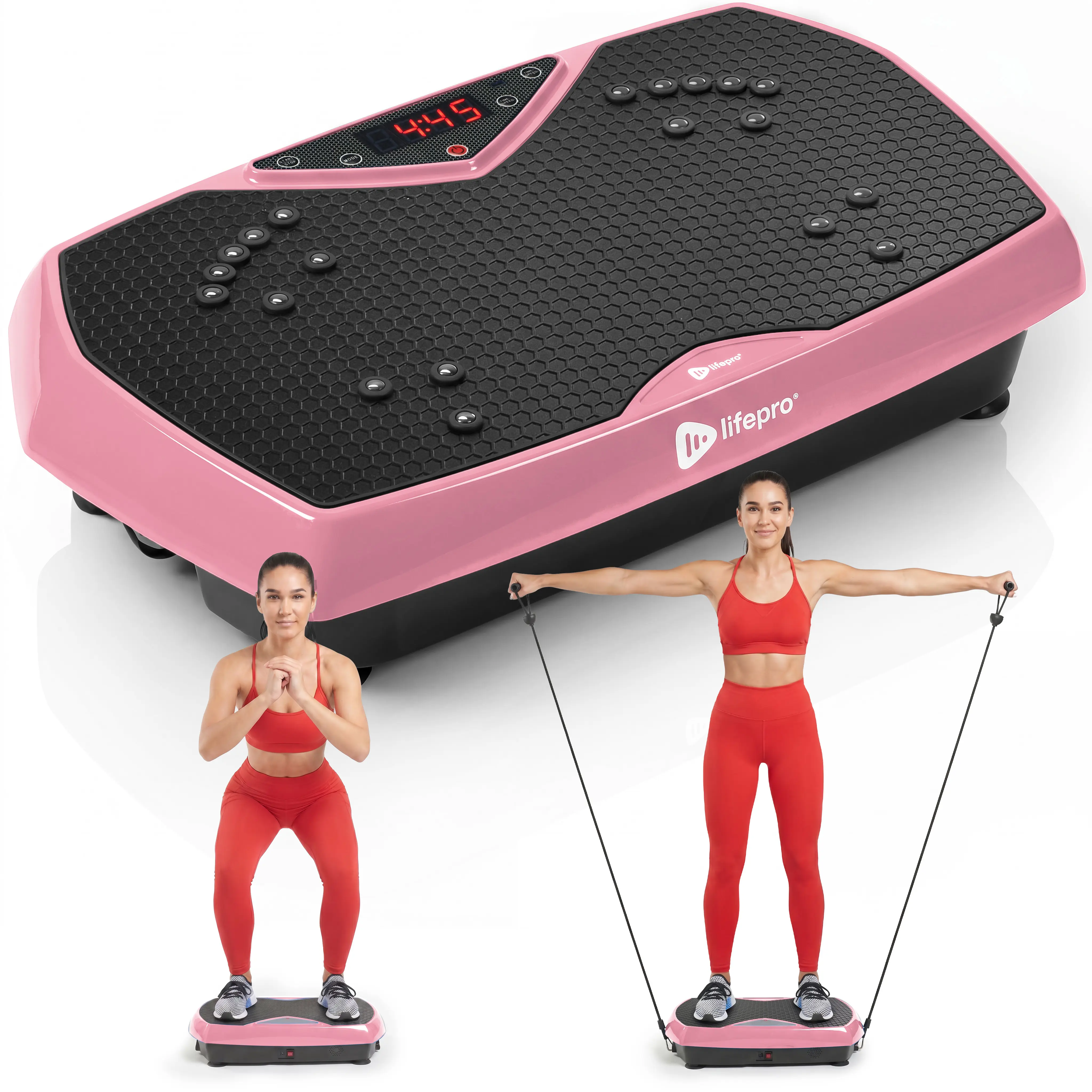 LifePro HexaPlate Lite Vibration Plate – FSA/HSA Eligible | Starter Lymphatic Drainage Plate | Gift Ready | Under $150