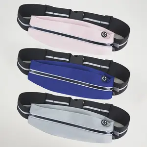 Running Belt for Men & Women - Secure Jogging Pouch for Phone, Keys & Essentials - For All Cell Phones,Running Belt Fanny Packs for women and men,Belt Bag for Hiking&Running