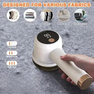 Rechargeable Fabric Shaver | 3-Speed Lint Remover with LED Display - Efficient for Sweaters & Clothes, Removing Fuzz, Lint Balls & Pills | Christmas Gift
