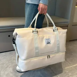 Women's Ultimate Travel Luggage Bag, Spacious Fashion Weekend Handbag, Ideal for Gym, Yoga, and Leisure Activities