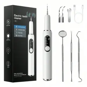 New Model Intelligent Ultrasonic Oral Irrigator - Household Tooth Cleaner for Tartar Removal, Family Essential Personal Care Dental Beauty Instrument, Holiday Gift