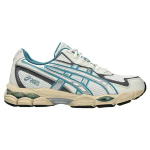 ASICS Gel-NYC 2055 Cream Blue Teal 1203A542-106 Men's Fashion Sneaker New