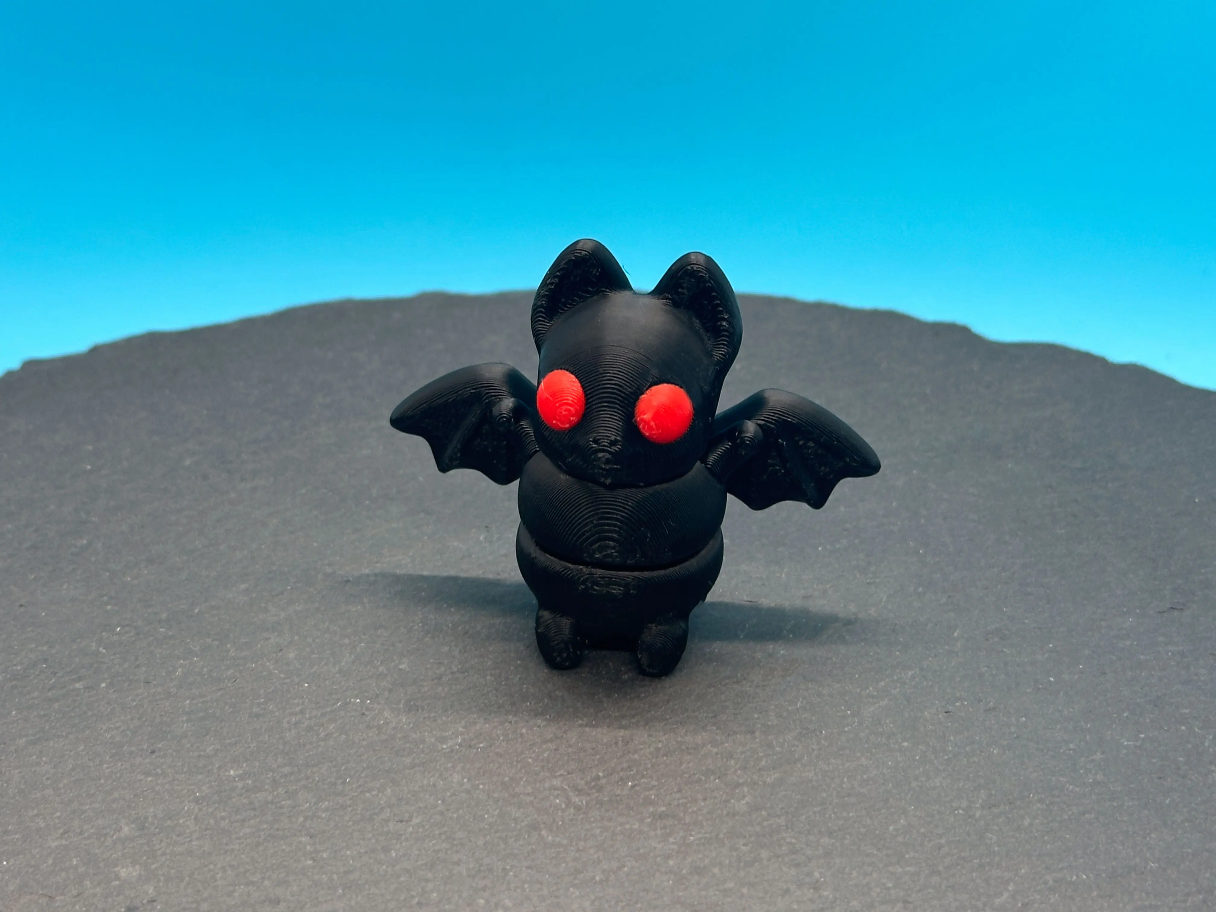 3D Printed Articulated Mini Baby Bat - Fidget Animal Friend