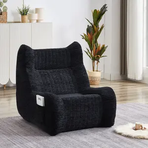 GIANT ARMCHAIR COUCH FOR FLOOR LOUNGING! Oversized Bean Bag Chair with Armrests - Your New Netflix Throne