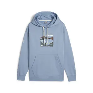 PUMA Mens Porsche Legacy 944 Graphic Hoodie Athletic Outerwear Casual - Blue