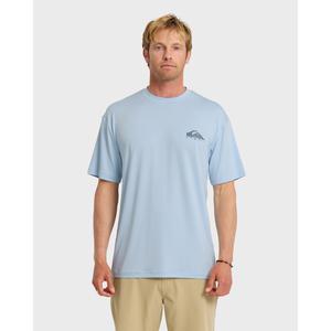 Quiksilver | HI Everyday UPF 50 Short Sleeve Surf Shirt | Men's Graphic Print Signature Logo | Surf & Swim & Sun Protection & Everyday Wear