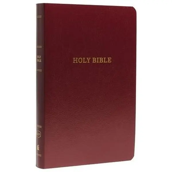 USED-KJV, Gift and Award Bible, Imitation Leather, Burgundy, Red Letter Edition by Thomas Nelson (Imitation Leather)