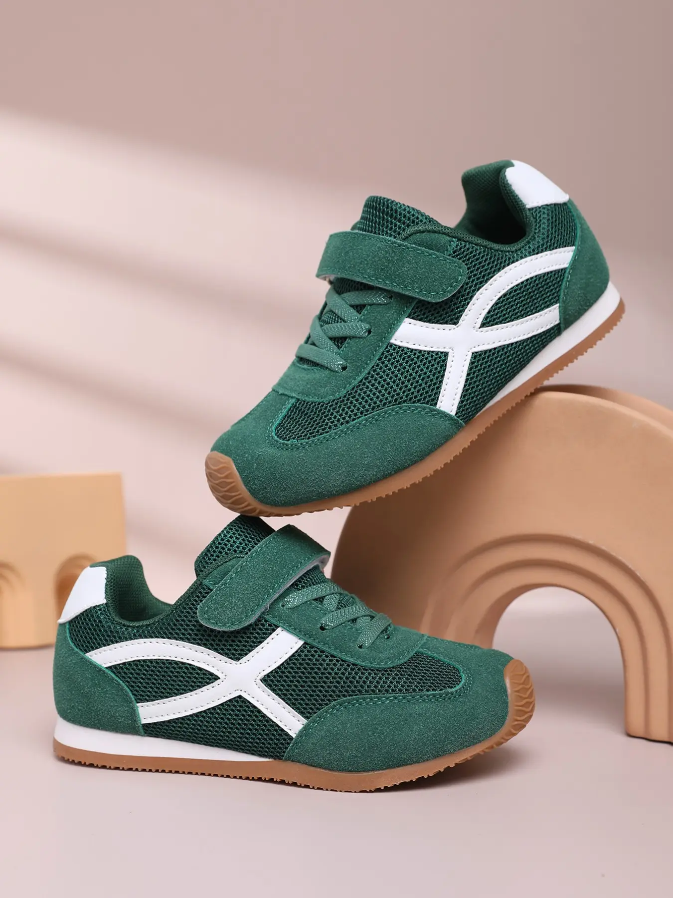 Spring Summer Sneakers, Fashion Sneaker, Anti-Slip Tpr Sole, Colorblock Mesh Upper, Lightweight Breathable, Sporty Low Top, Comfortable Casual Shoes, Lightweight Athletic Sneakers