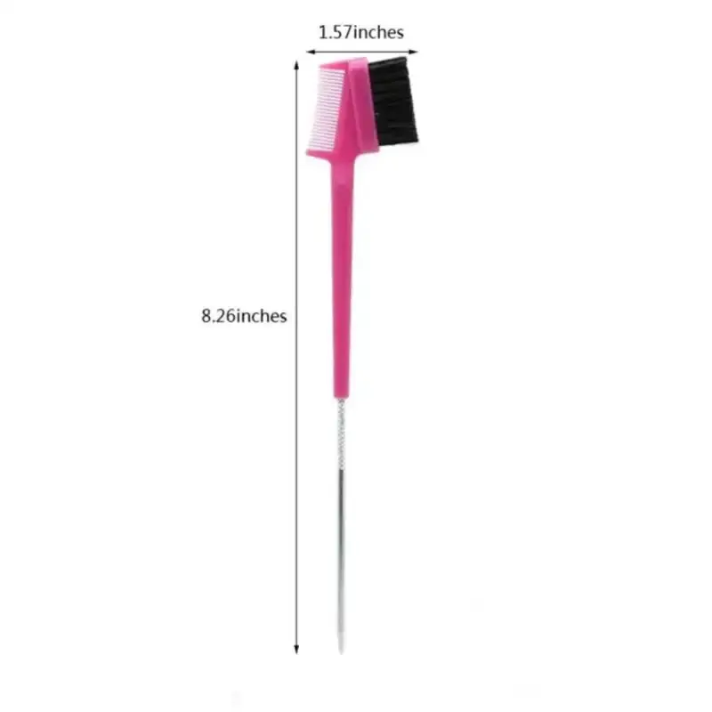 Beauty Cutie 3-in 1 Edge Control Brush | Dual-Edge Design for Smooth, Defined Hair Edges Grooming Comb