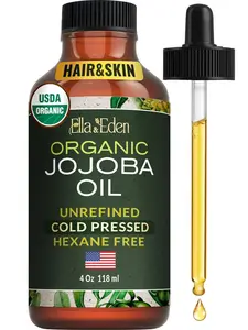 Pure Jojoba Oil 4oz, cold-pressed Pure Jojoba Oil 4oz, cold-pressed