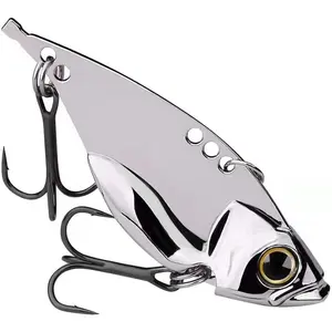 Blade Baits for Bass Fishing – 5 Pack Metal VIB Fishing Lures, Hard Spoons Crankbaits for Trout, Walleye, Crappie & Saltwater Game Fish