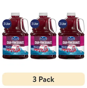 (3 pack) Cran-Pomegranate™ Cranberry Pomegranate Juice Drink, 101.4 fl oz Bottle
