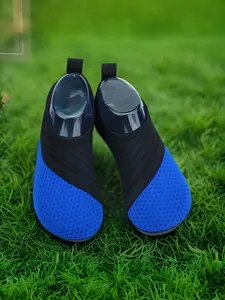 Foldable Waterproof Hiking Boots, Spandex Upper Material, PVC Sole, All-Season Casual Footwear for Beach & Fitness