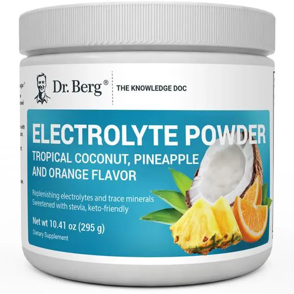 Dr. Berg Electrolyte Powder, 50 servings Healthcare Supplement Edible Dietary Dr. Berg Electrolyte Powder, 50 servings Healthcare Supplement Edible Dietary