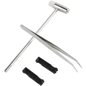 Building Block Tool Kit Multi-Use Separator Tools,1 Mallet 1 Blocks Pliers and 2 Brick Separator JMPJ-01