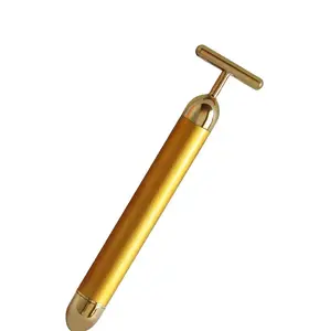 24k Gold Face Lift Bar Roller Restore Golden Skincare Firming Kit