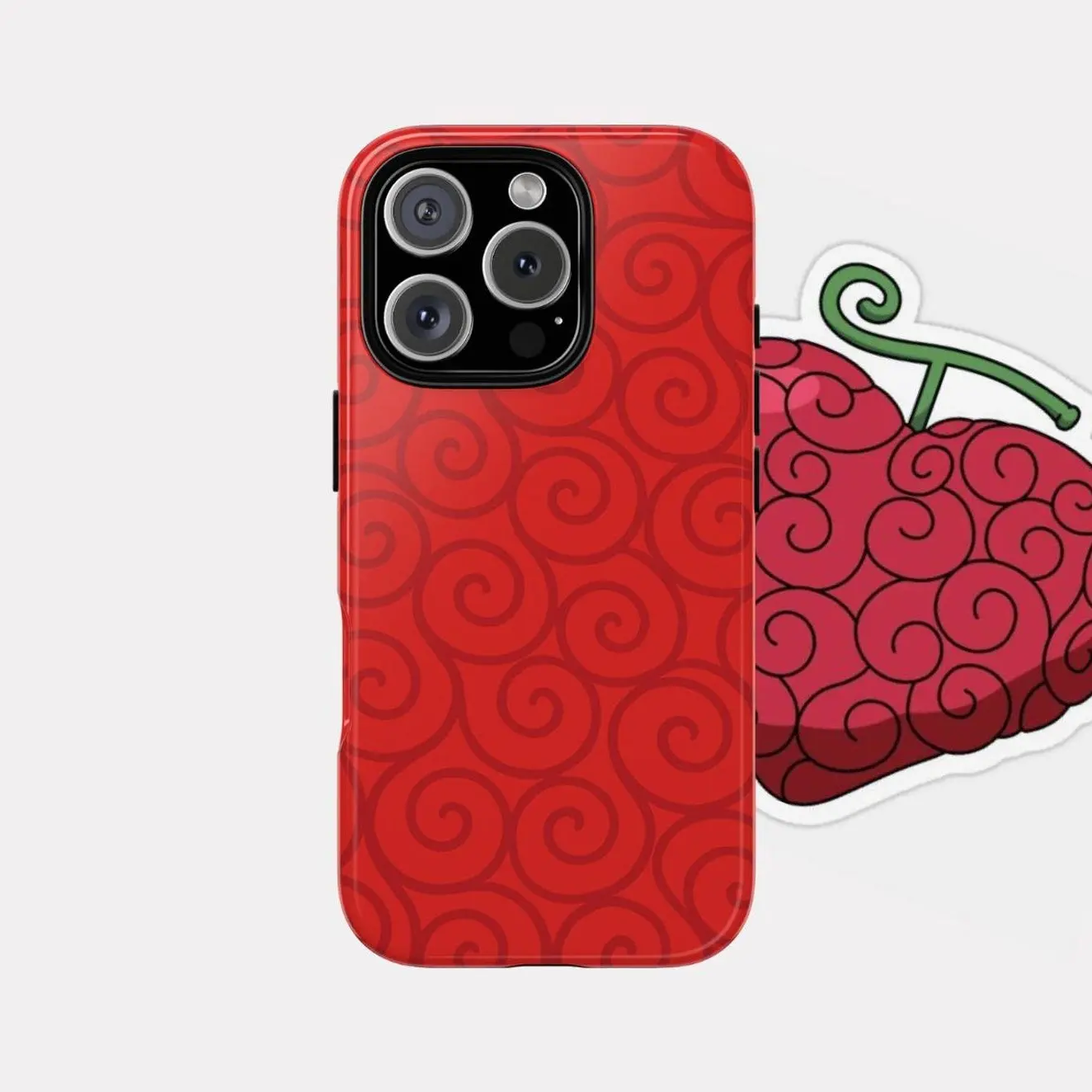 OP Gum Gum no Mi Phone Case | Luf’s Devil Fruit gum gum Power Anime Design Cover  For Iphone 17 16 15 14 13 12 11