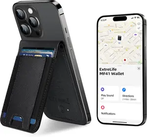 ExtreLife for MagSafe Wallet with Apple Find My（only IOS), 8-Card Holder, Adjustable Stand, Magnetic Wallet for iPhone 17/16/15/14/13/12 Series, RFID Blocking