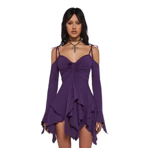 F is For Fairies Handkerchief Dress - Violet