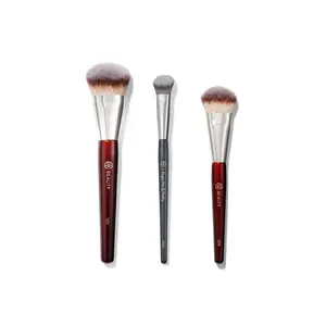 BK Beauty Flawless Face Makeup Brush Trio