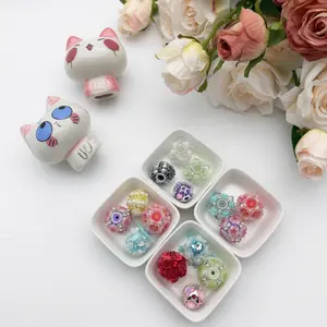 A4 Sparkling Crystal Rhinestone Beads, Handmade Crafting Materials, Assorted Styles[DiyLiveRoom-1]
