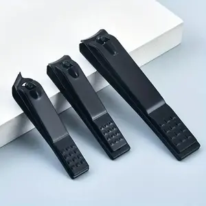 Portable Nail Clipper, Nail File, 3 Counts/set Stainless Steel Manicure Pedicures Kits for Home and Travel Use, Personal Care Tools for Women and Men, Gift for Men