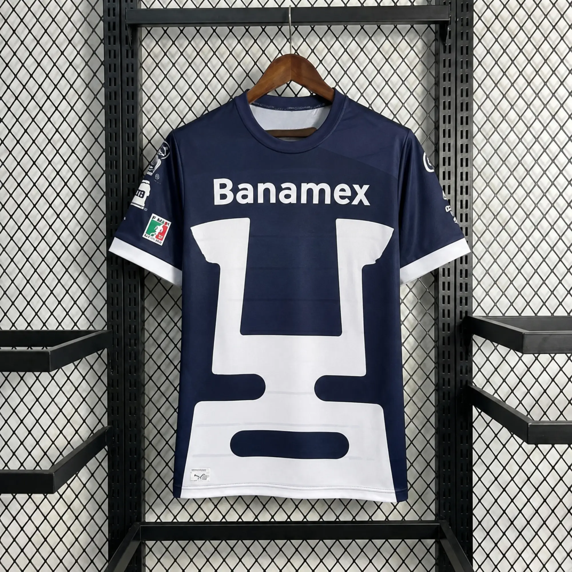 [HotToday] - Pumas UNAM 2012-13 Third Soccer Jersey - Full Print Logo