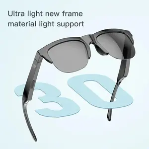 Bluetooth Camera Sunglasses with Voice Assistant New Smart Bluetooth V5.3 Sunglasses Glasses Call Outdoor Sports Headphones HIFI Black Technology Anti-touch UV For Men And Wome