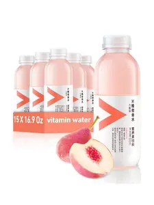 Vitamin Water Drink (Contains Real Juice) Excellent Source of Vitamin C,Naturally and Artificially Fruity Flavored Drink With added Vitamins,Real Juice,16.9Fl Oz (500mL)  Beverage,energydrink Healthy Smoothie Pouches electrolyte powder