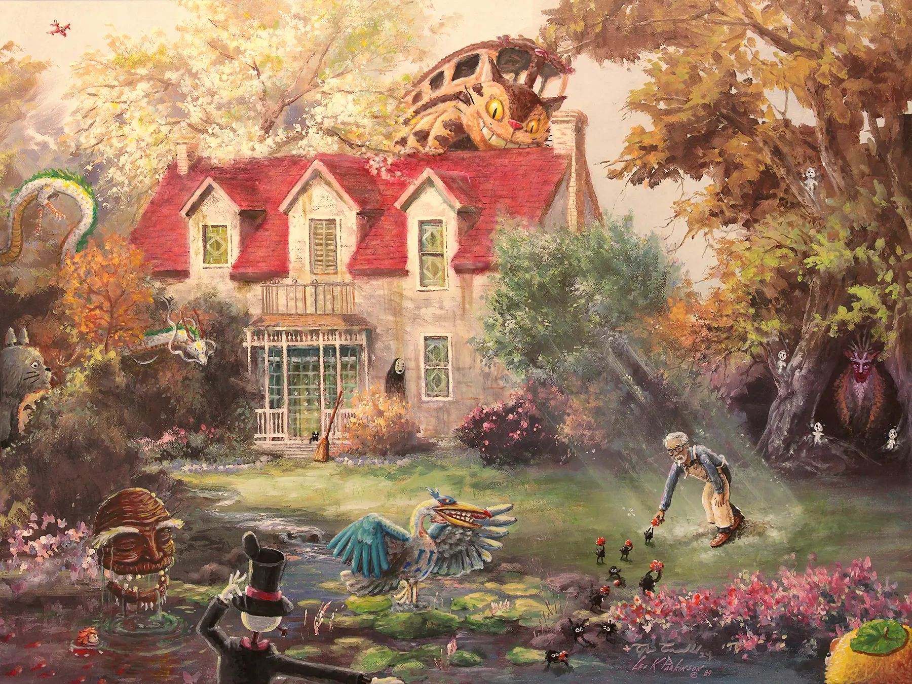 "Homecoming" - 18" x 24" High Quality Canvas Print
