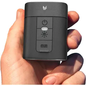 AIR 3 Air Pump for Inflatables with 2600 mAh  & Camping Light, Ultra-Fast and Mini Electric Air Pump, Inflate Deflate for Air Mattress, Pool Floats, Vacuum Storage Bags