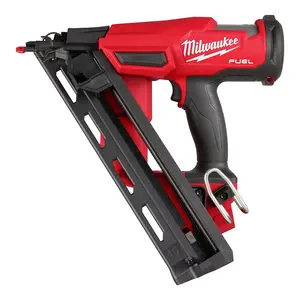 Milwaukee Finish Nailer Tool Only 18V 110 Magazine 34° Collation 15 Ga Nail (2839-20)