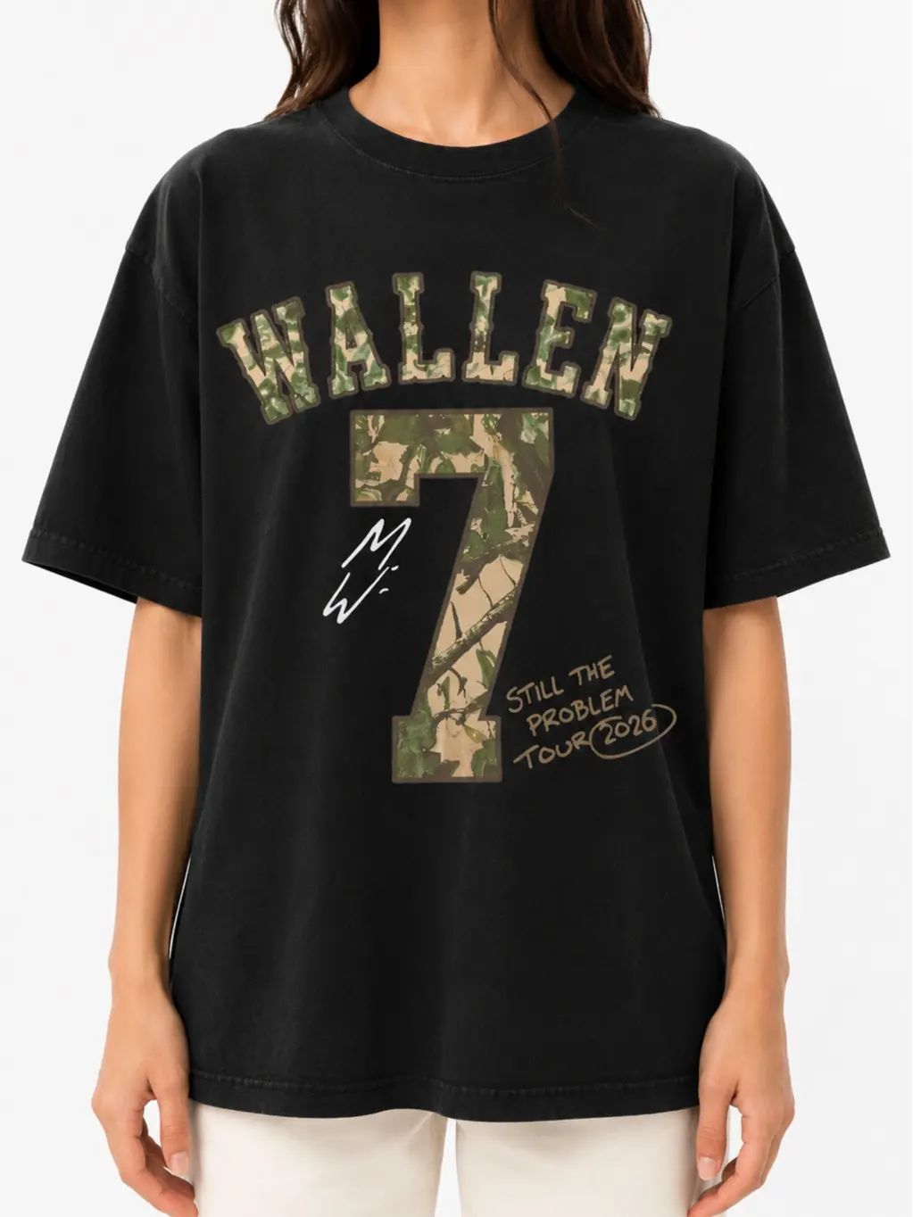 Wallen 7 Still The Problem Tour 2026 Graphic T-Shirt, Vintage Country Music Fan Tee, Unisex Concert Shirt, Casual Streetwear Gift