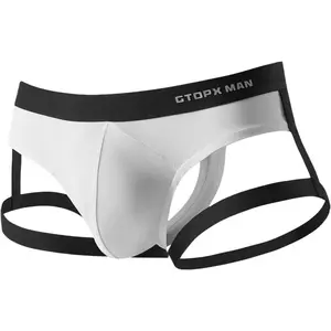 Jock Straps For Men Thong Underwear Male Lingerie Ice Silk Outfits Funny Brief For Play