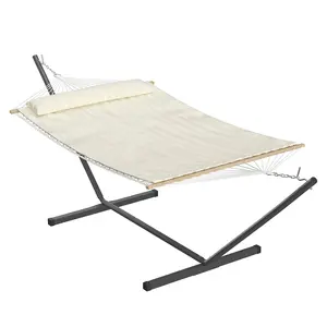 Portable 2-Person Hammock with Stand - Indoor/Outdoor Patio Furniture