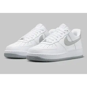 Men's Nike Air Force 1 "Light Smoke Grey" FJ4146-100 Fashion Athletic Sneaker