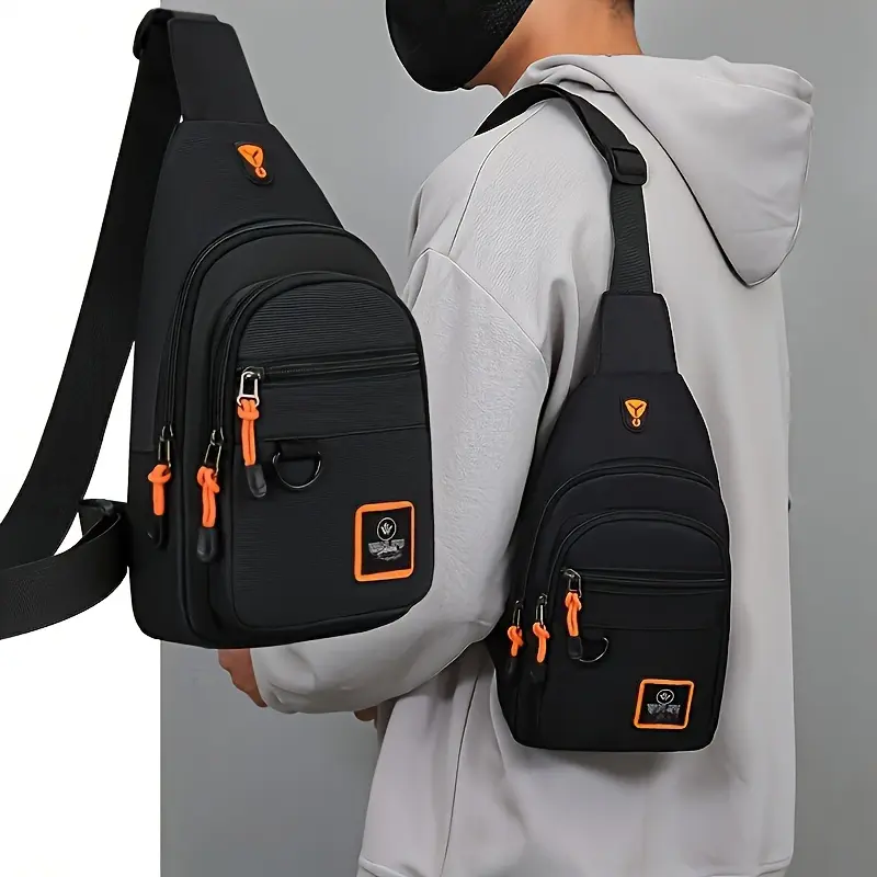 Crossbody Bags for Women Men Trendy Sling Bag Bakpack Casual Chest Bag with Convertible Shoulder Strap crossbody casual handbag