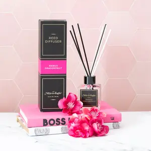 Mixologie Reed Diffuser -Aromatic Home Fragrance - Enhance Your Space with Luxurious Scent
