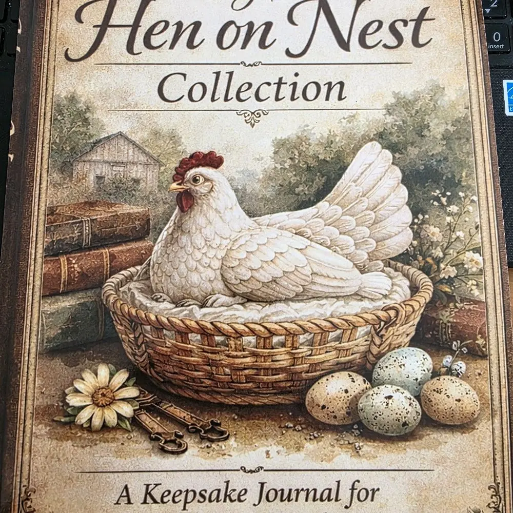 My Hen on Nest Collection Keepsake Journal
