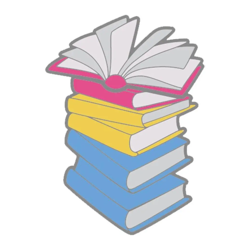 Pride Books Pin: Pansexual