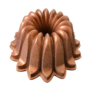 Lotus Bundt Cake Pan. Non-Stick. Oven Safe. 21*9