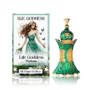 5ML Women's, 1 Box Long Lasting Fragrance for Women, Elegant Fragrance for Daily Wear, Fashion Perfume for Party, Daily Clothing Decor, Christmas Gift, Floral Scents Perfume